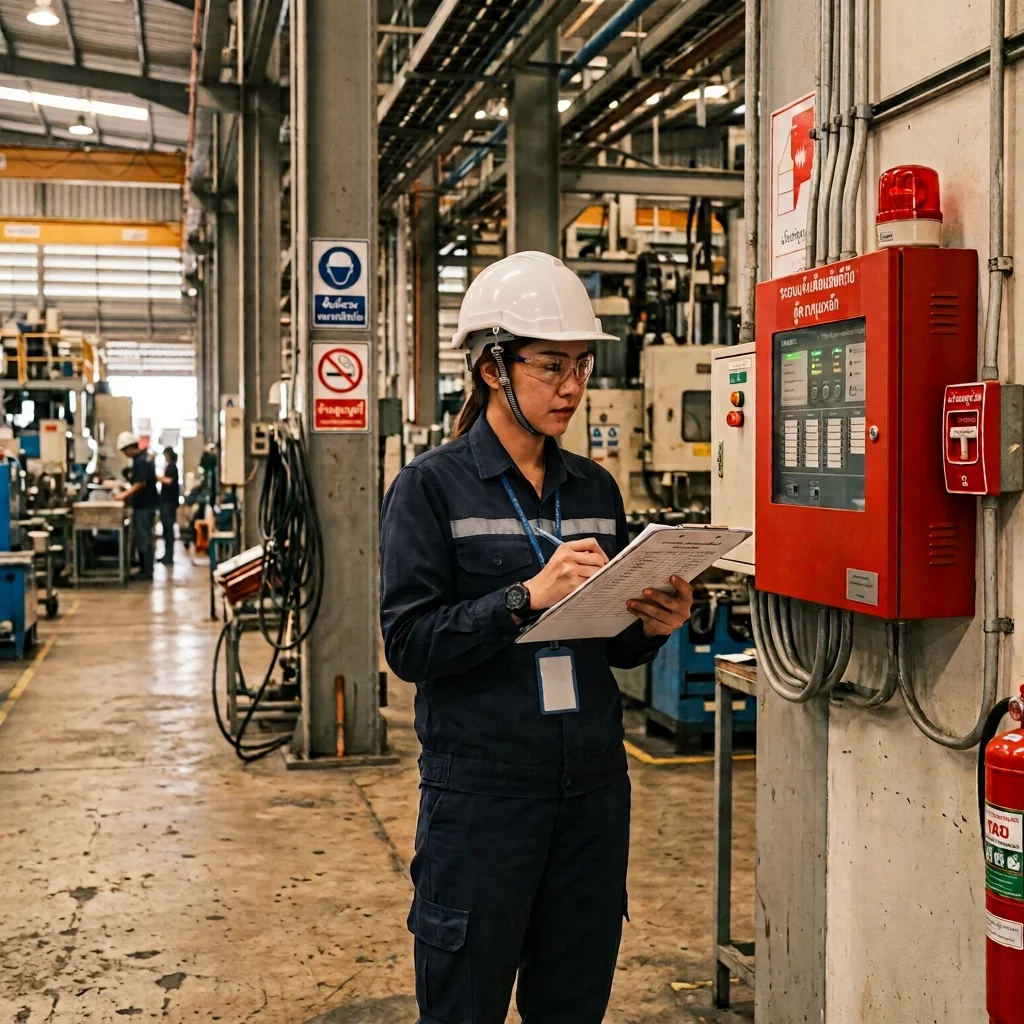 หัวใจสำคัญของการตรวจรับรองระบบแจ้งเหตุเพลิงไหม้ (Fire Alarm System)